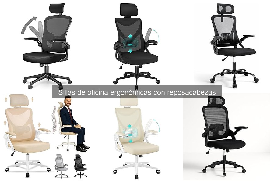 Opiniones sobre Sillas de Oficina Ergonómicas con Reposacabezas