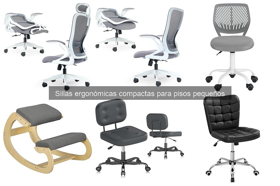 Opiniones sobre sillas ergonómicas compactas para pisos pequeños