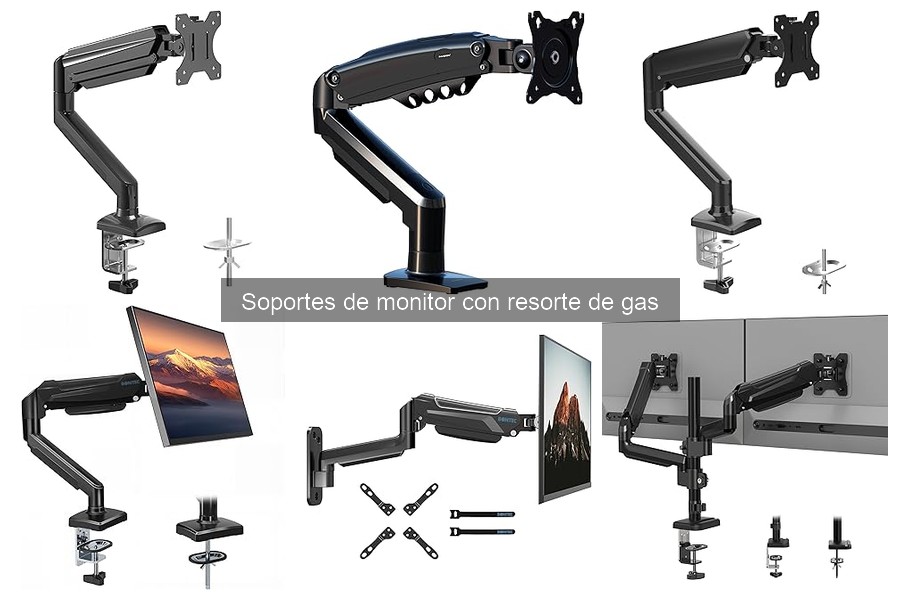 Opiniones sobre Soportes de Monitor con Resorte de Gas