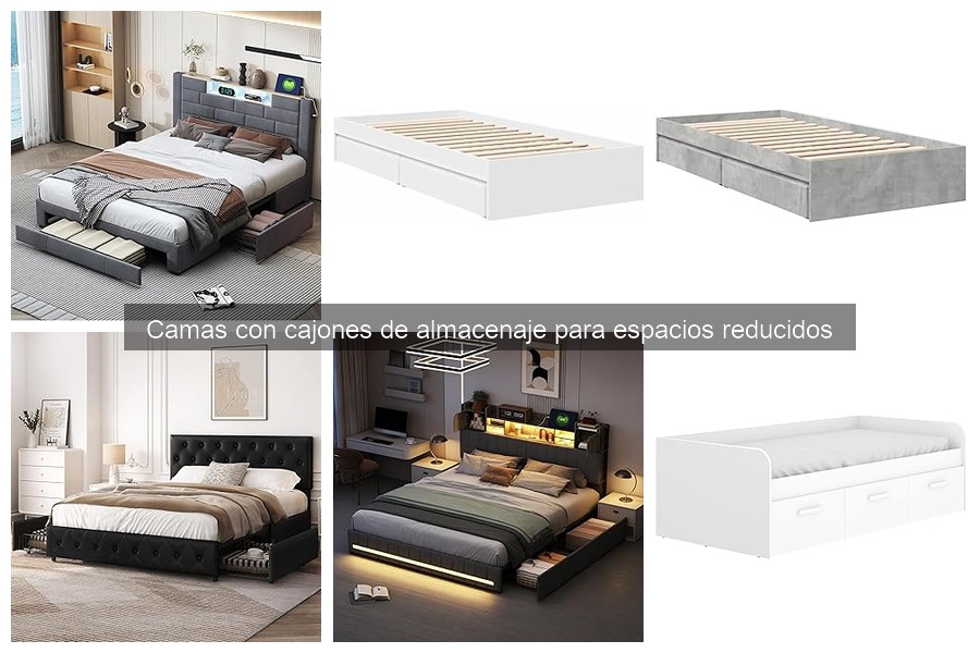 Organiza el espacio debajo de la cama con cajones eficaces