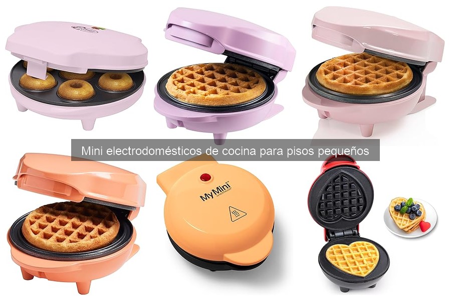 Organiza tu cocina pequeña con mini electrodomésticos