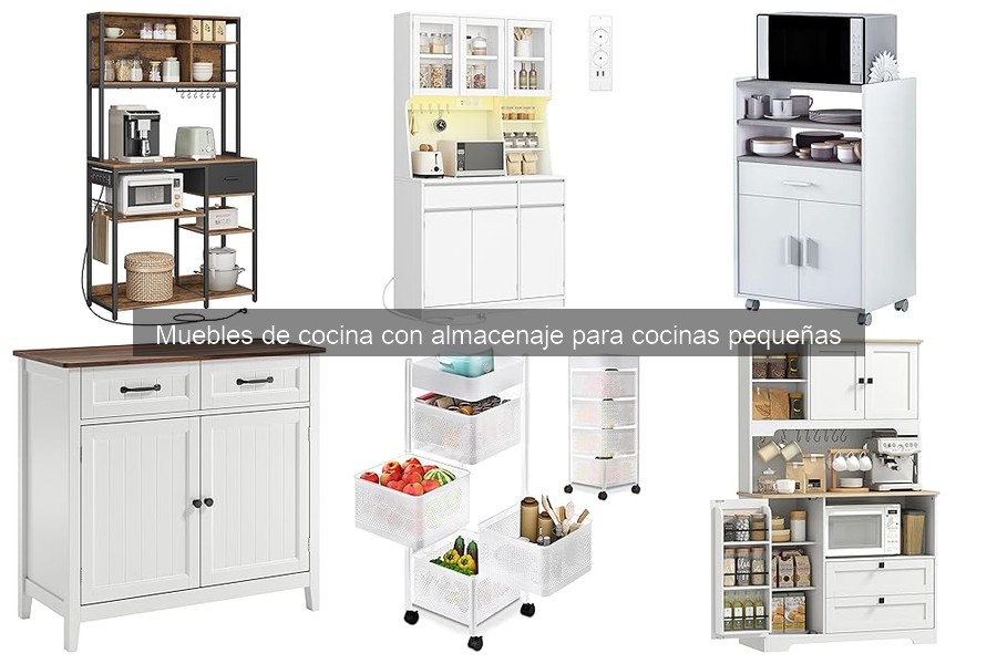Organiza tu cocina pequeña: ideas de almacenaje eficientes