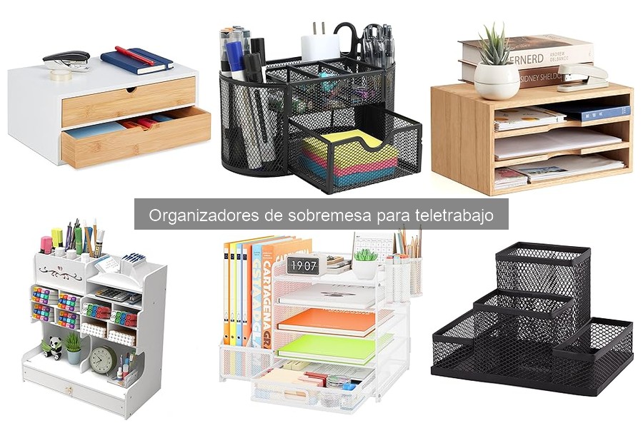Organiza tu escritorio: dónde comprar organizadores de sobremesa