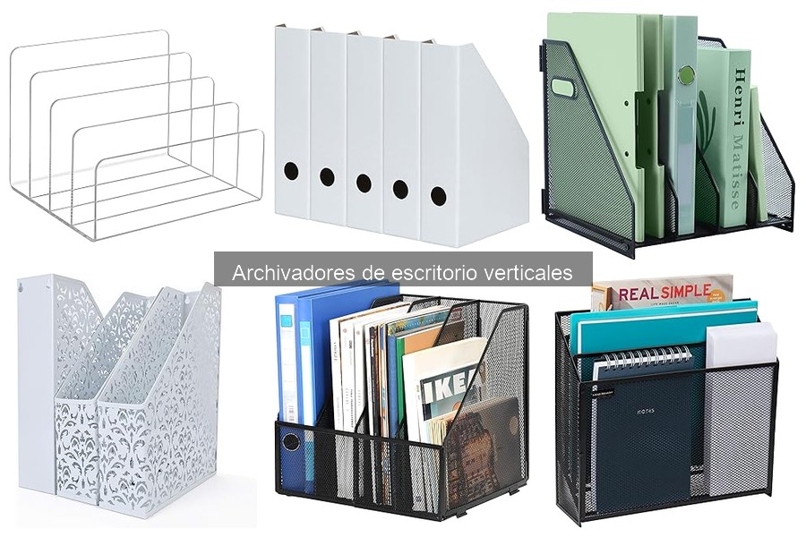 Organiza tus documentos en un archivador de escritorio vertical