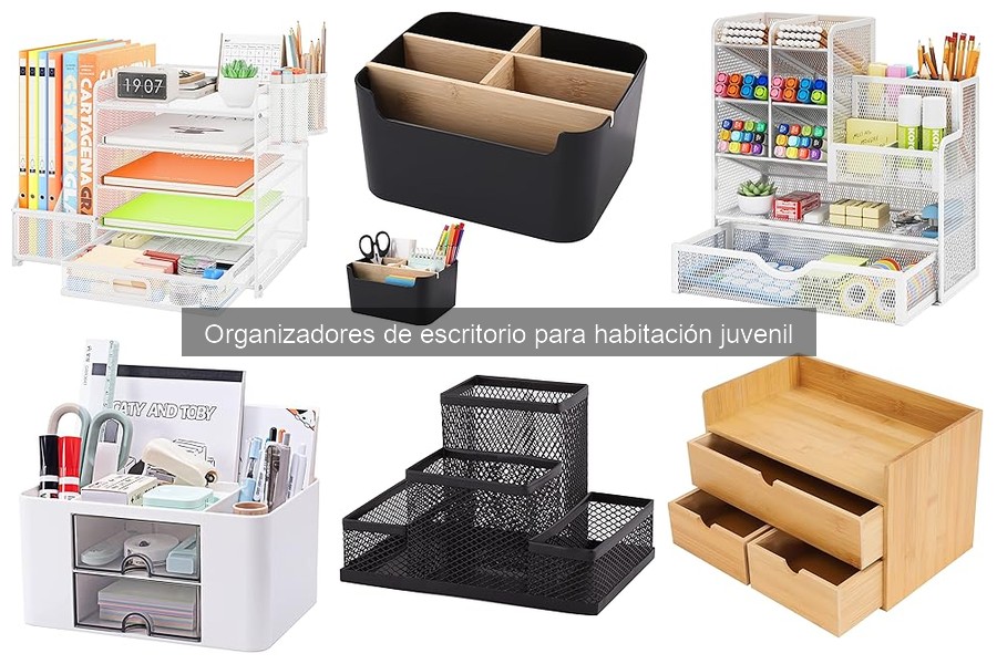 Organizadores de escritorio para habitaciones juveniles: ¿qué son?