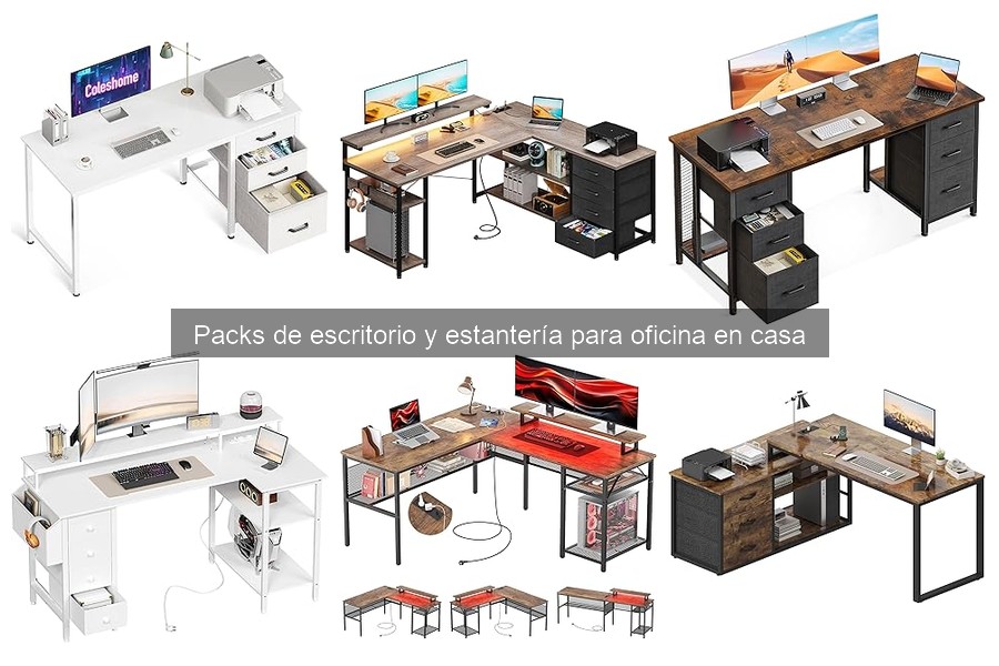 Packs de Escritorio Ecológicos y Sostenibles para Oficina en Casa