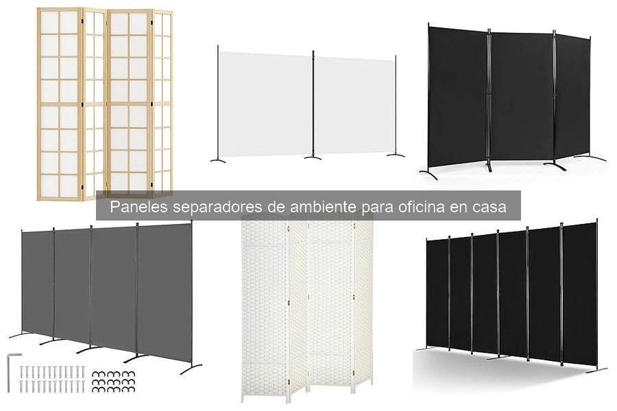 Paneles separadores de ambiente: ¿Qué son y para qué sirven?