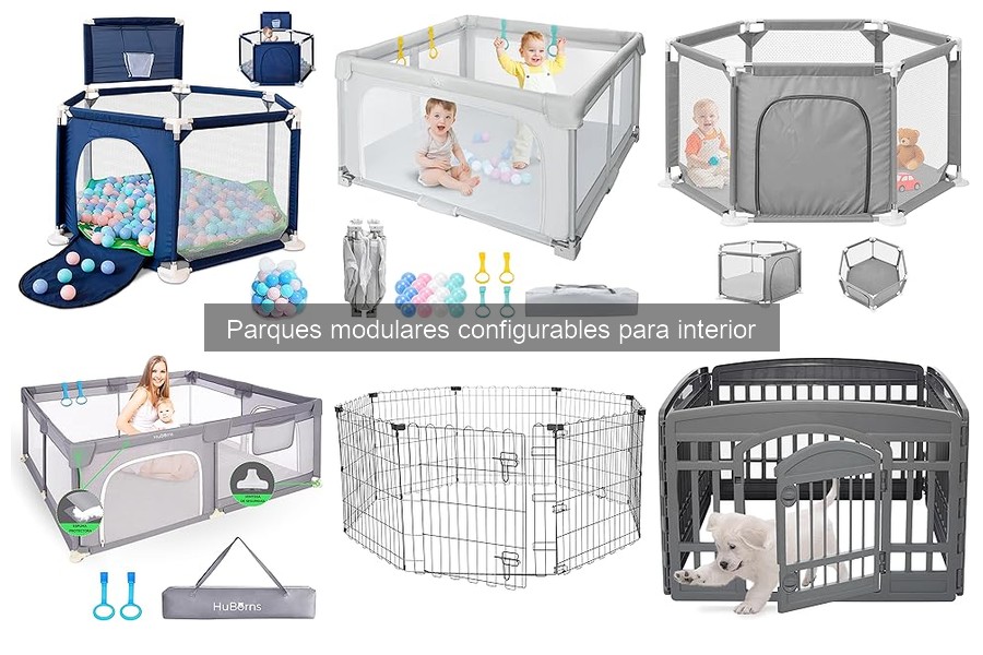 Parques modulares configurables para interiores: ¿qué son?