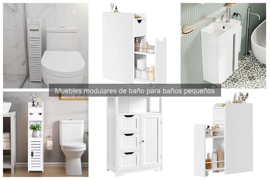 Personaliza tu baño: Muebles modulares adaptables
