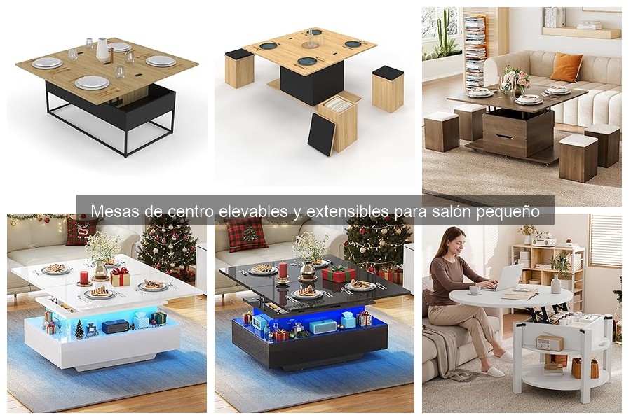 Personaliza tu mesa de centro elevable con estilo