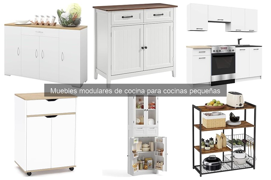 Personaliza tus muebles modulares de cocina fácilmente