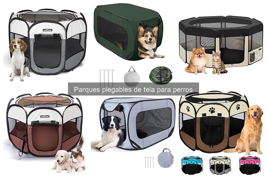 Precio promedio de parques plegables de tela para perros
