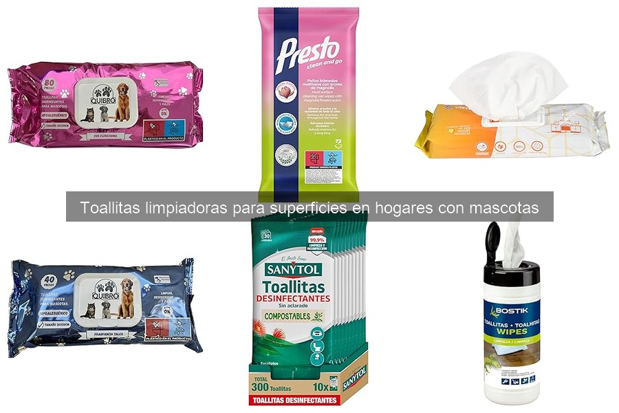 Precio y Dónde Comprar Toallitas Limpiadoras para Mascotas