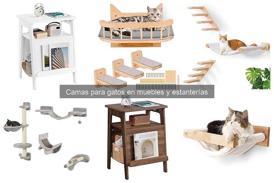 Precios de camas para gatos en muebles y estanterías