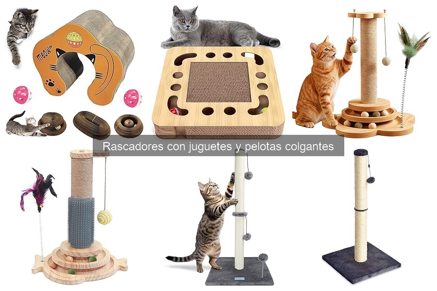 Precios de rascadores con juguetes: dónde comprarlos