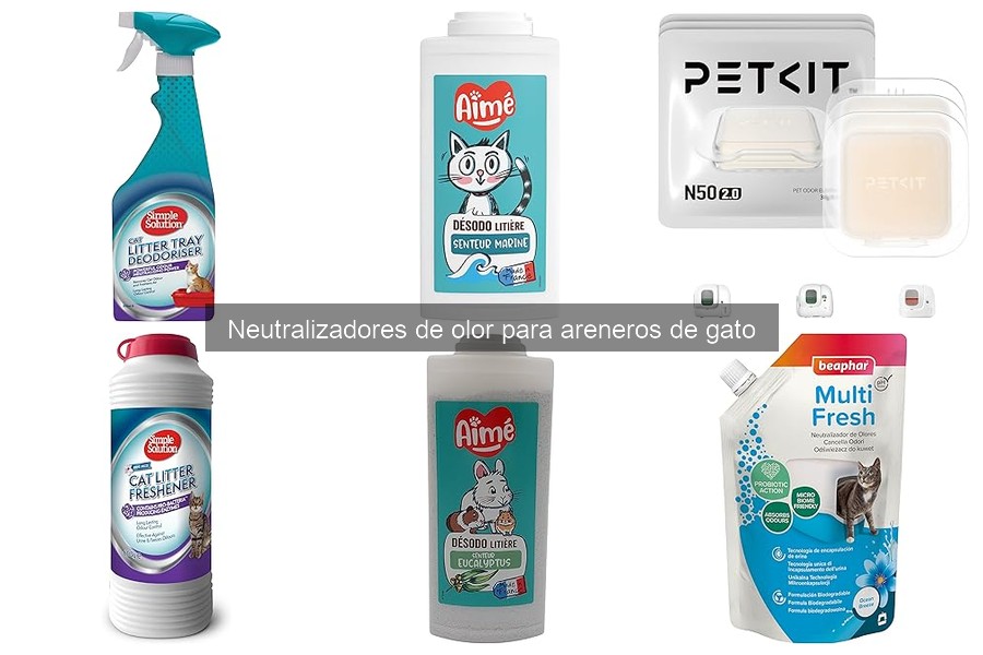 Precios promedio de neutralizadores de olor para areneros