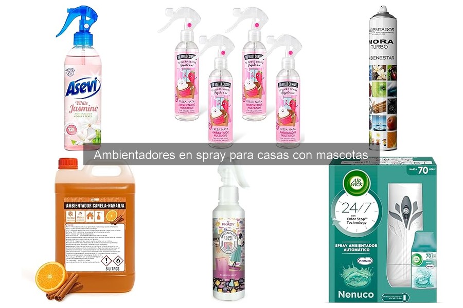 Precios y Dónde Comprar Ambientadores en Spray para Mascotas