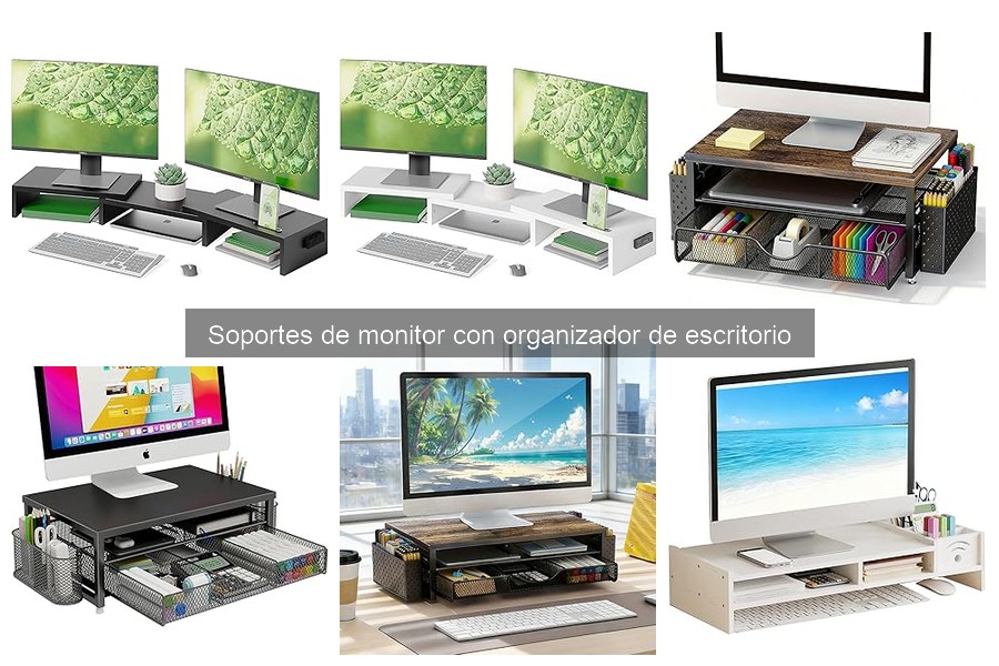 Precios y Dónde Comprar Soportes de Monitor con Organizador