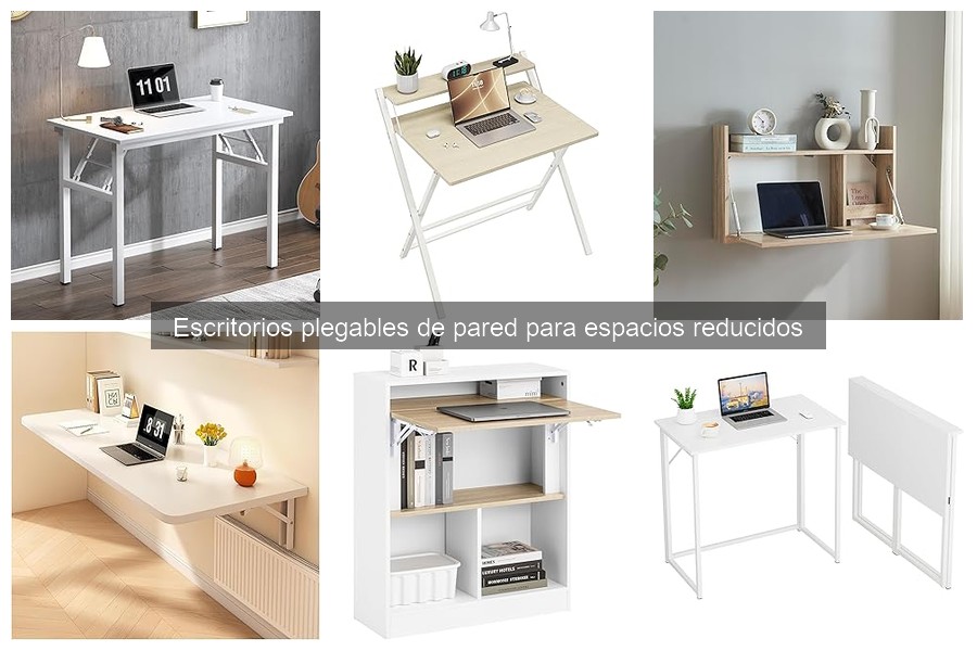 Problemas comunes al usar escritorios plegables de pared
