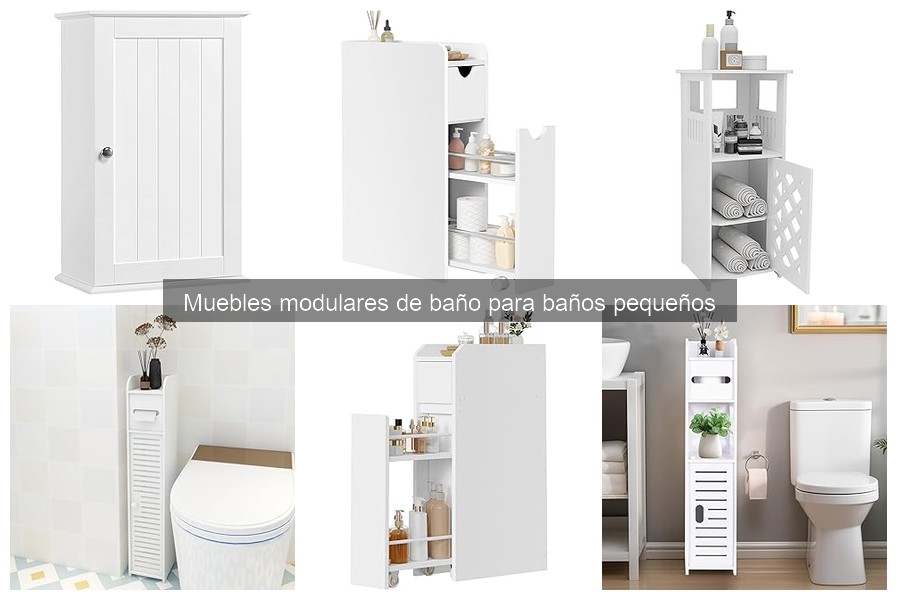 Problemas comunes al usar muebles modulares de baño