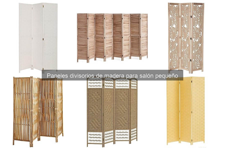 Problemas comunes al usar paneles divisorios de madera