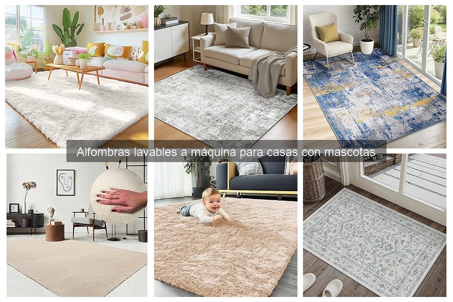Problemas comunes con alfombras lavables y sus soluciones
