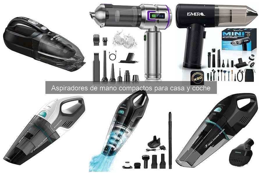 Problemas comunes con aspiradores de mano compactos y soluciones