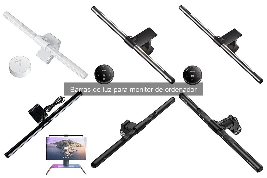 Problemas comunes con barras de luz para monitor y soluciones