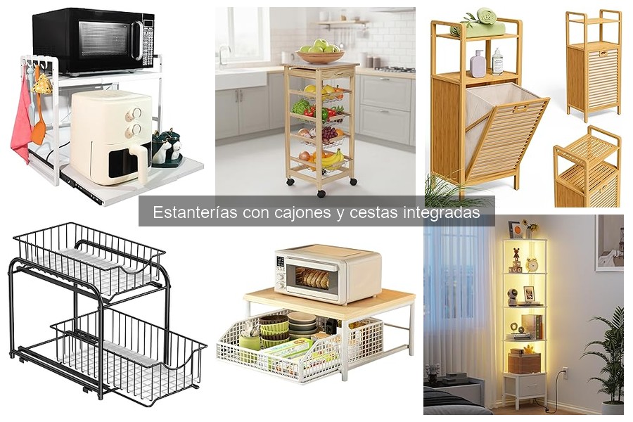 Problemas comunes con estanterías con cajones y soluciones