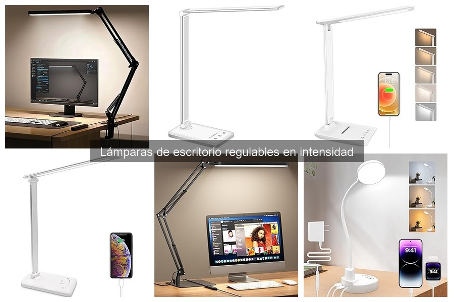 Problemas comunes con lámparas de escritorio regulables