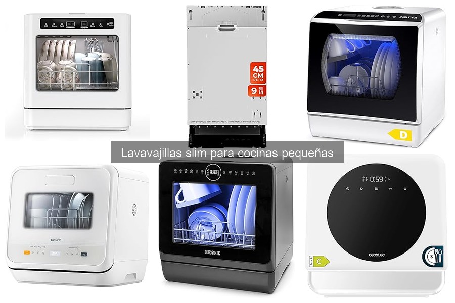 Problemas comunes con lavavajillas slim y soluciones