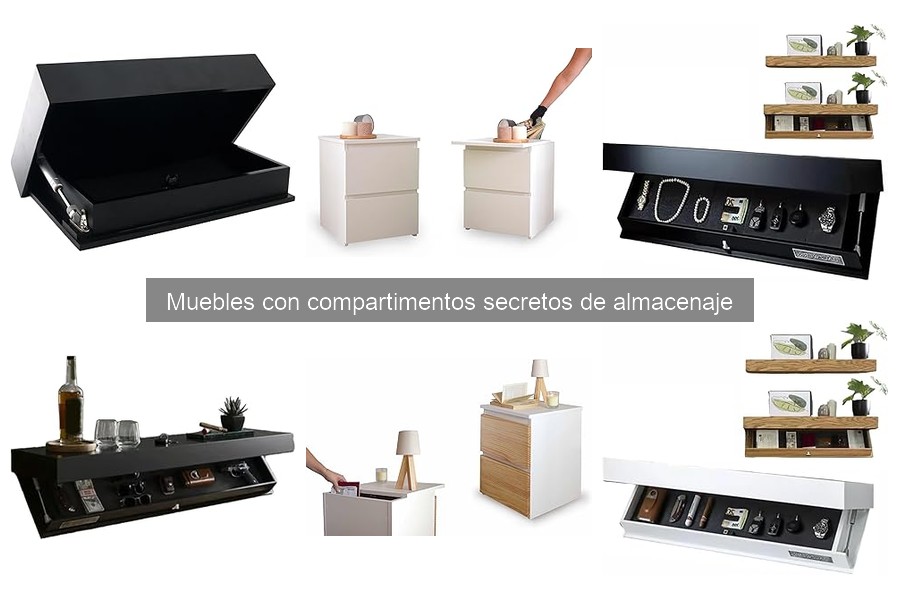 Problemas comunes con muebles de almacenaje oculto y soluciones