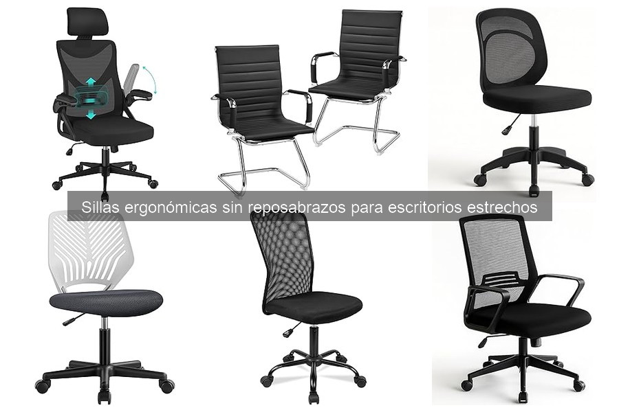 Problemas comunes con sillas ergonómicas sin reposabrazos