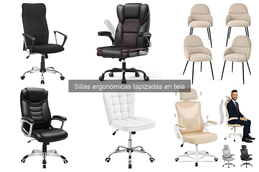 Problemas comunes con sillas ergonómicas tapizadas y soluciones