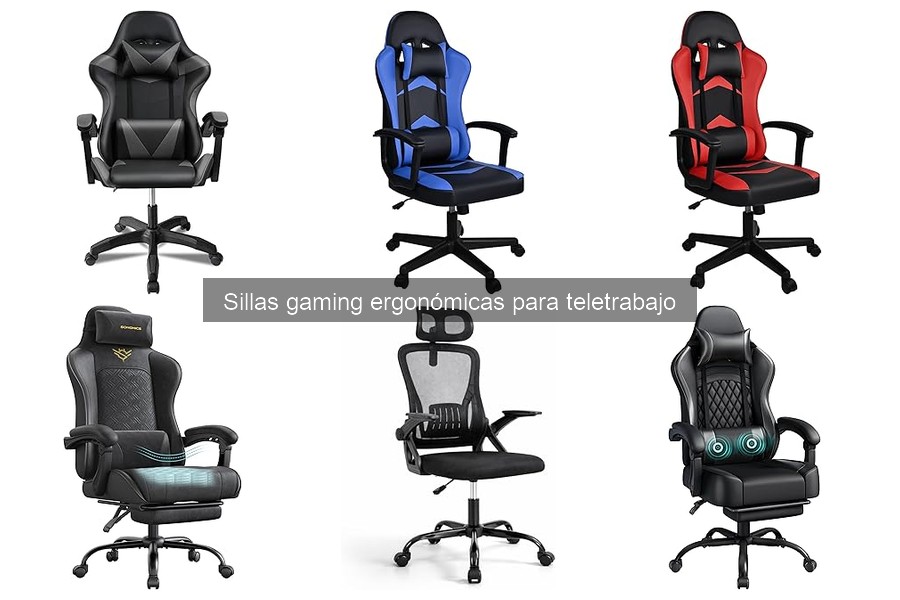 Problemas comunes con sillas gaming ergonómicas y soluciones