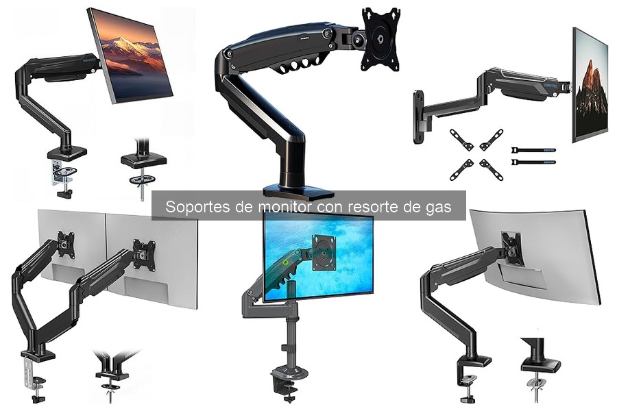 Problemas comunes con soportes de monitor de resorte de gas