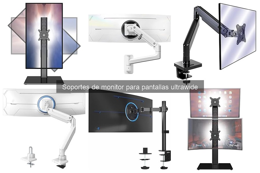 ** Problemas comunes con soportes de monitor ultrawide y sus soluciones