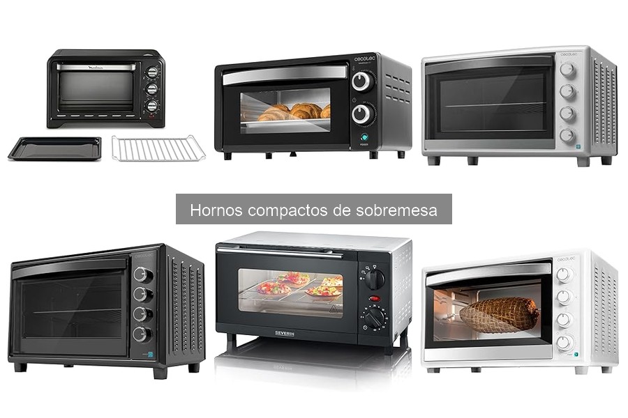 Problemas comunes en hornos compactos de sobremesa