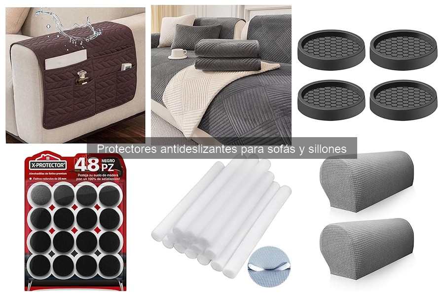Protectores antideslizantes para sofás y sillones: ¿qué son?