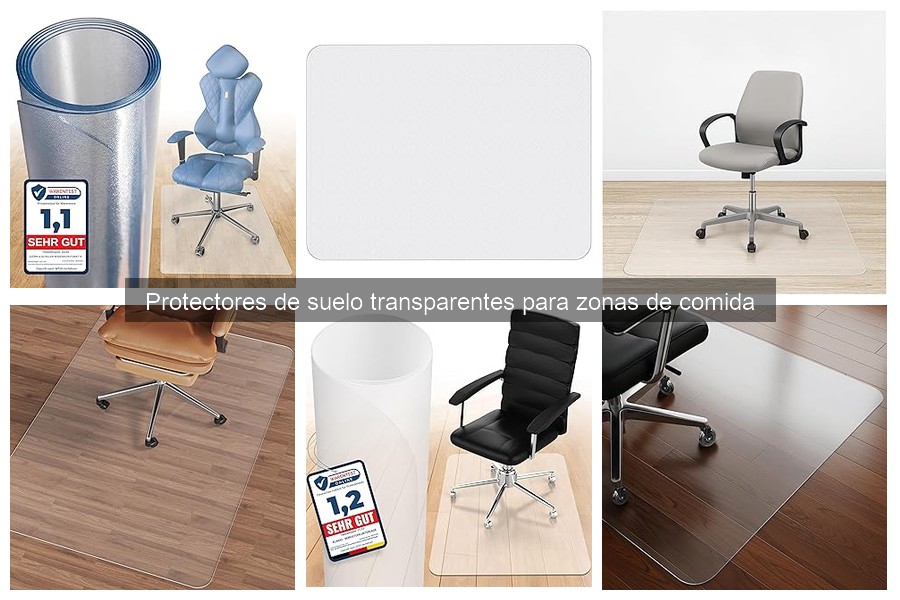 ¿Protectores de suelo transparentes para todo tipo de suelo?