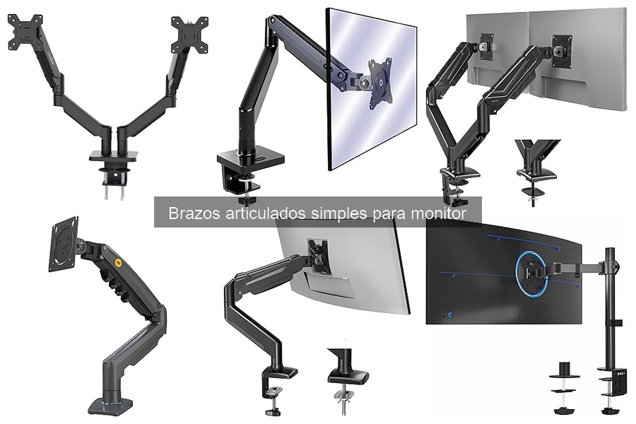 ¿Qué es un brazo articulado para monitor? Guía informativa