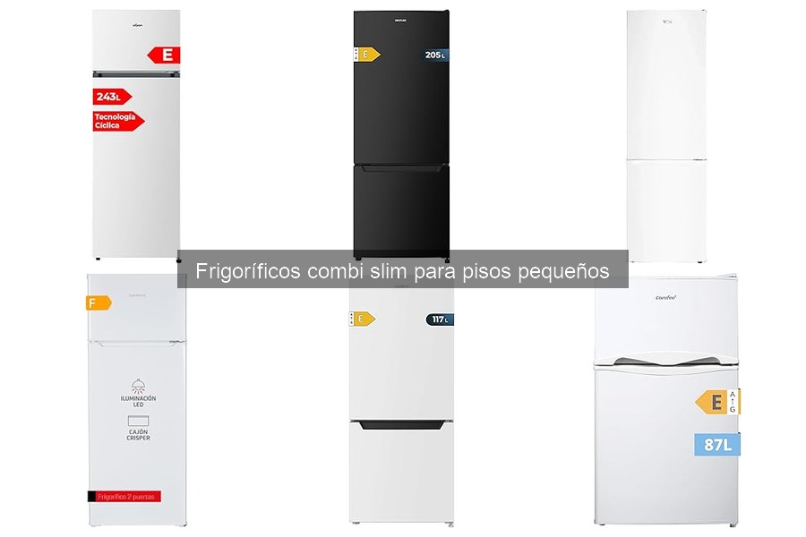 ¿Qué es un frigorífico combi slim? Descubre sus características