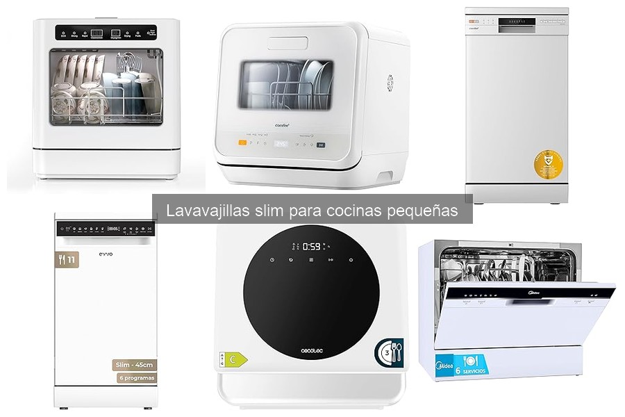 ¿Qué es un lavavajillas slim? Características y diferencias