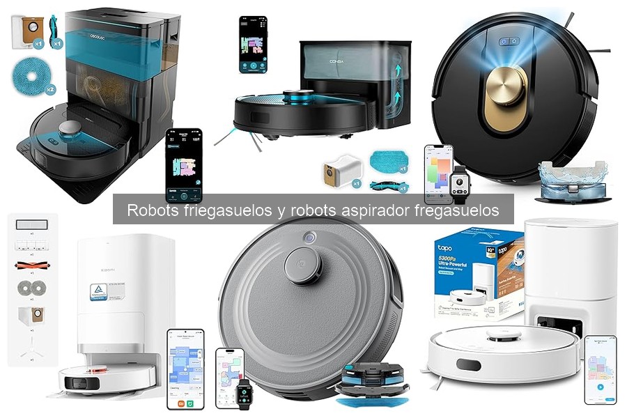 ¿Qué es un robot friegasuelos y cómo funciona?