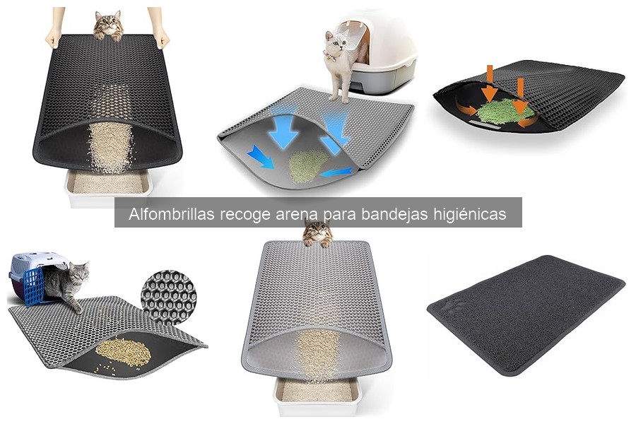 ¿Qué es una alfombrilla recoge arena para bandejas higiénicas?