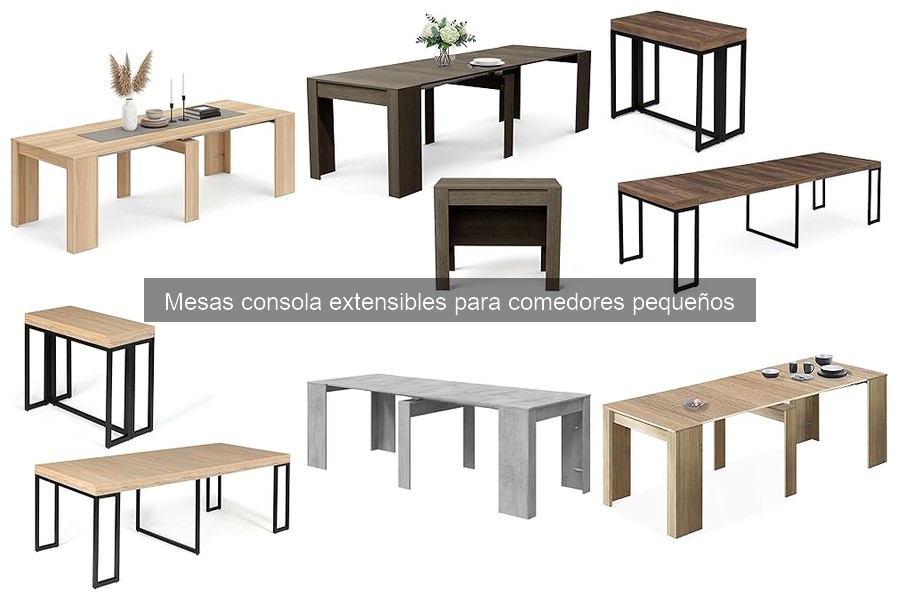 ¿Qué es una mesa consola extensible? Diseño y funcionalidades