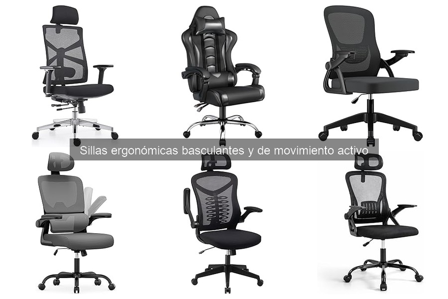 ¿Qué es una silla ergonómica basculante? Beneficios y características