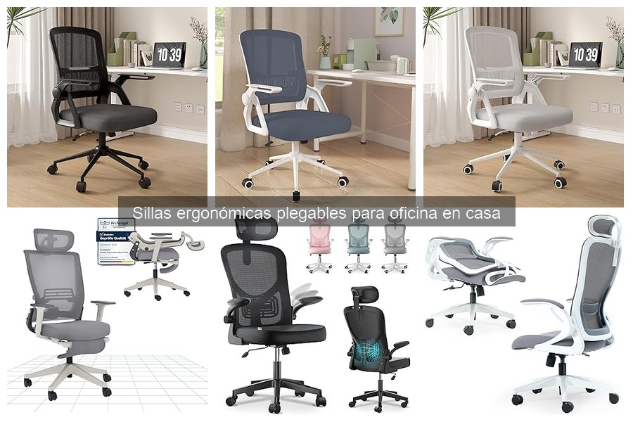 Qué es una silla ergonómica plegable: beneficios y características