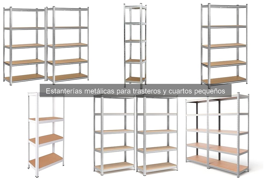 ¿Qué tamaño de estantería metálica elegir para un trastero?