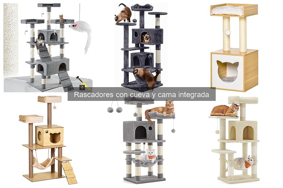 ** Rascadores con Cueva y Cama Integrada: ¿Qué son y Beneficios?